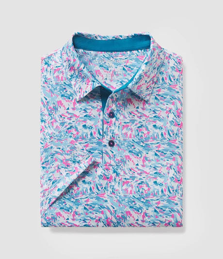 Barrier Reef Printed Polo
